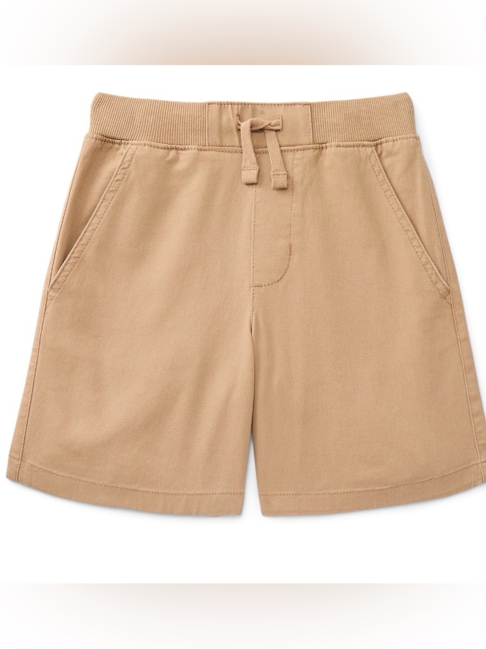 Men's Casual Drawstring Shorts - Tan